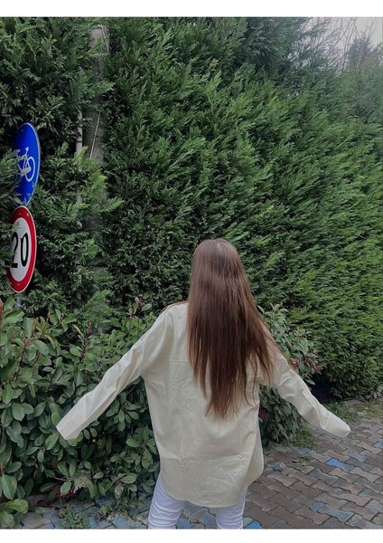 Krem Gömlek modelleri