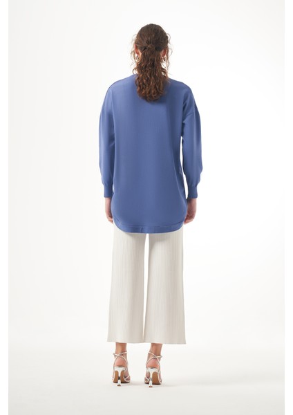 Merserize Oval Kesim Tunik 1200 Indigo modelleri