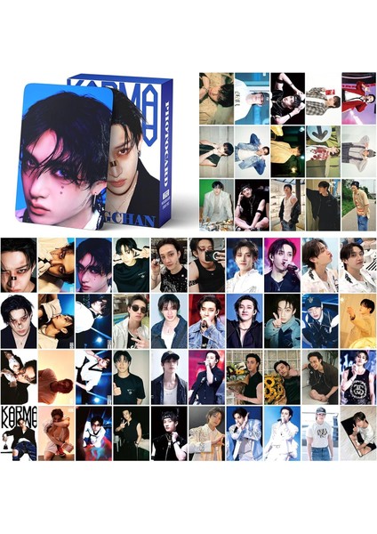 Stray Kıds Bangchan '' Karma '' Çift Yön Baskılı Lomo Card Seti fiyatları