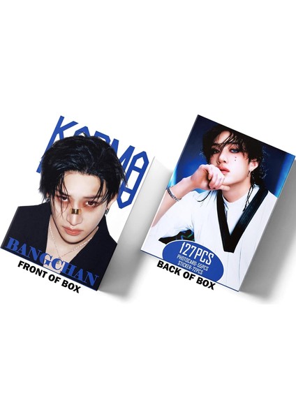 Stray Kıds Bangchan '' Karma '' Çift Yön Baskılı Lomo Card Seti indirimleri