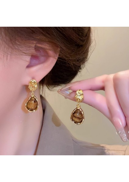 Yeni Sonbahar ve Kış Kehri Küpeler Mirador Retro Hong Kong Tarzı Küpeler Küpeler Niş Üst Düzey Yüz Duygusu ile (Yurt Dışından) fiyatları