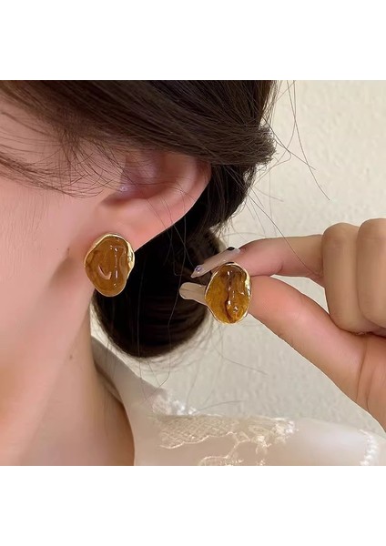 Yeni Sonbahar ve Kış Kehri Küpeler Mirador Retro Hong Kong Tarzı Küpeler Küpeler Niş Üst Düzey Yüz Duygusu ile (Yurt Dışından) fırsatları