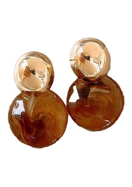 Yeni Sonbahar ve Kış Kehri Küpeler Mirador Retro Hong Kong Tarzı Küpeler Küpeler Niş Üst Düzey Yüz Duygusu ile (Yurt Dışından) indirimleri