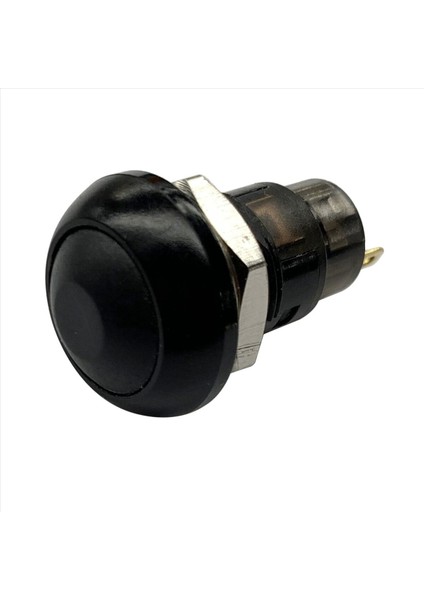 3x On-Off Mandallama Su Geçirmez 12MM Itme Düğmesi Anahtarı Spst 2A IP67 Siyah (Yurt Dışından) fırsatları