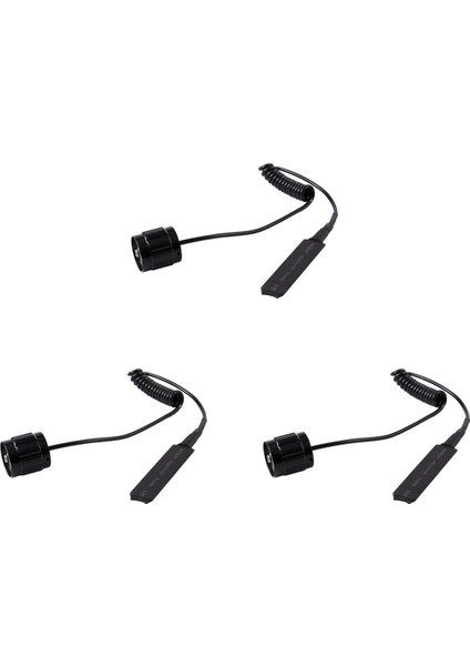 501B LED Far El Feneri Lambası Için 3x Kablo Anahtarı Uzaktan Anahtar Basma Düğmesi (Yurt Dışından)