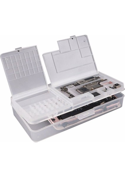 Cep Telefonu Tamir Anakart Iç Aksam Yedek Parça Saklama Kutusu