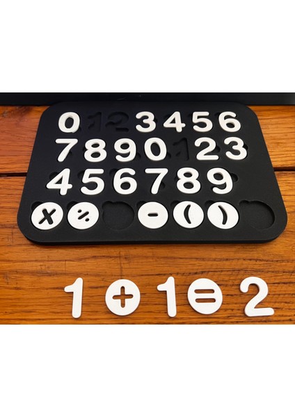 Eğitici Matematik Sayı ve Işlem Seti (0-9 Rakamlar) - 3 Yaş ve Üzeri
