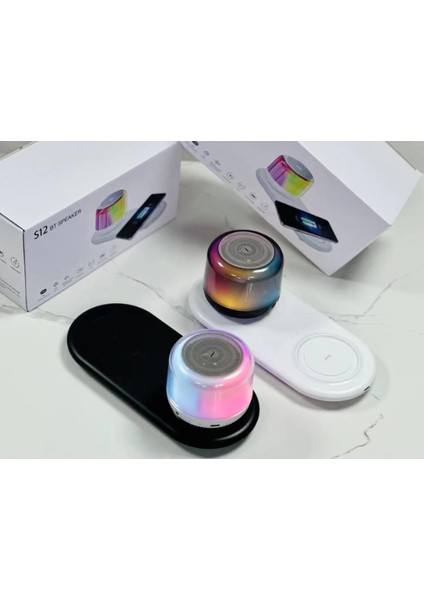 Kablosuz Şarj Standlı Bluetooth Hoparlör modelleri