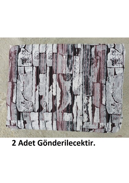 2li Polo Life Savan 4m2 Pamuklu Lastiksiz Halı Örtüsü (170X245)-TAŞ Desen Pudra