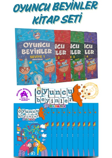 Oyuncu Beyinler Kitap Seti ve Deneme Sınavları