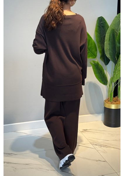 Basic Triko Takım 36211 Kahverengi modelleri