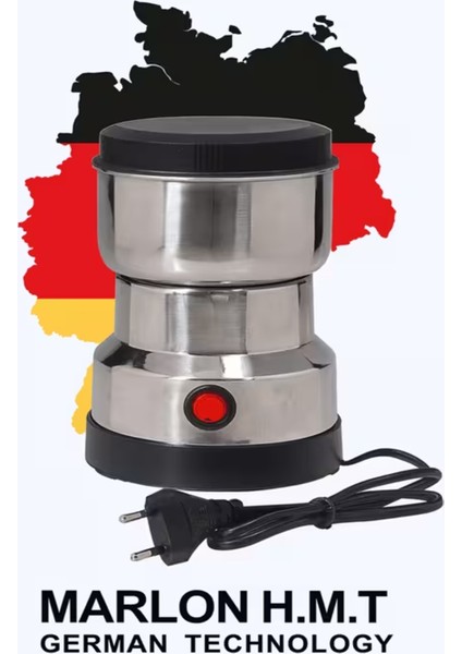 600W Profesyonel Paslanmaz Çelik Baharat & Kahve Öğütücü – Yüksek Performanslı Değirmen Çelik Bıçaklı