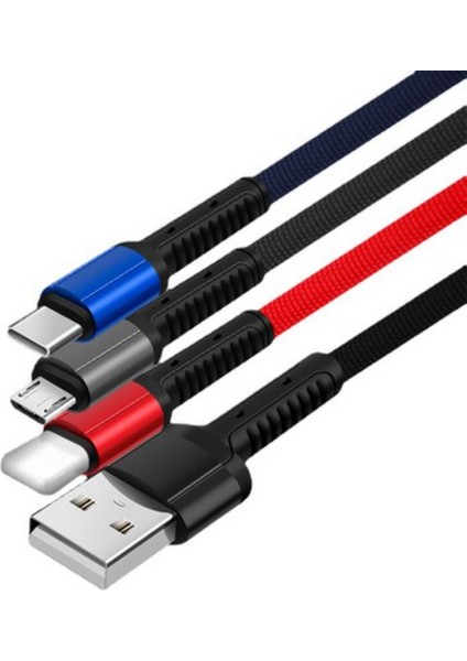 Anahtarlık Çoklu Şarj Kablosu 4 Başlıklı modelleri