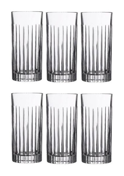 RCR Timeless Meşrubat & Long Drink Bardağı 440 ml - 6 Adet