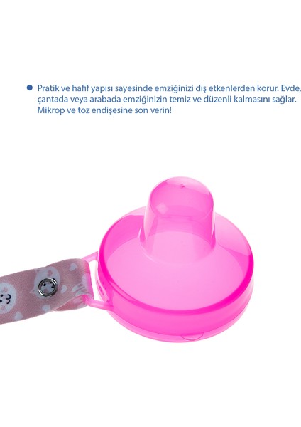 Emzik Saklama Kabı Pembe fiyatları