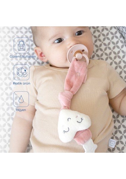 Emzik Askısı Gül Kurusu 743