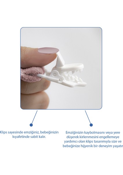 Emzik Askısı Gül Kurusu 743 modelleri