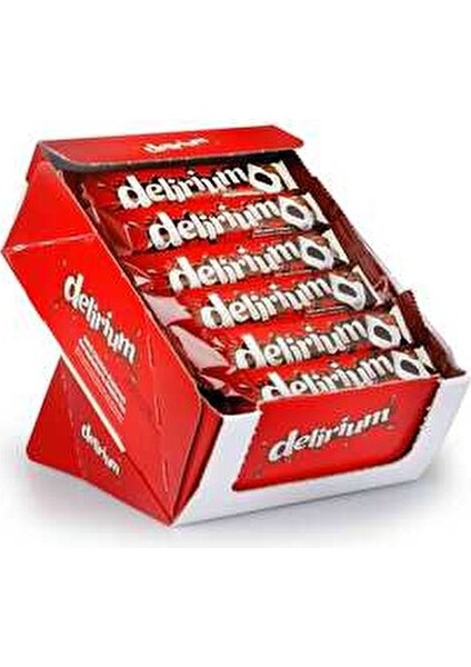 Delirium Sütlü Çikolata 28 gr x 24 Lezzetli Tatlı İkramlıklar İçin Şeker İçeriği fiyatları
