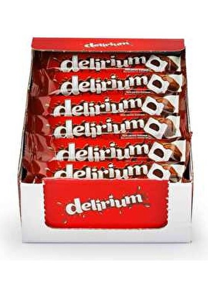 Delirium Sütlü Çikolata 28 gr x 24 Lezzetli Tatlı İkramlıklar İçin Şeker İçeriği indirimleri