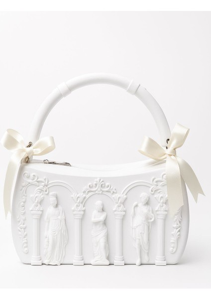 Antik Dönem 3D Lux Kadın El Çanta (Plastik=