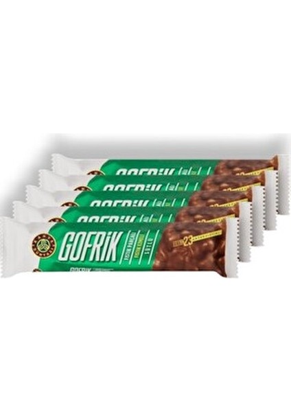 Gofrik Sütlü 24'lü Paket 33 gr Antep Fıstığı Lezzeti ile Tatlandırılmış indirimleri