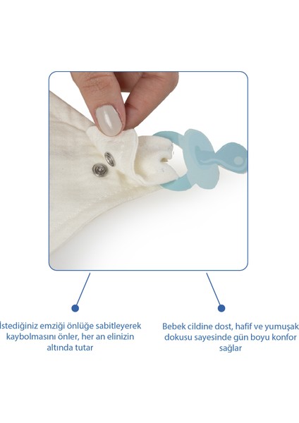 Emzik Askılı Müslin Önlük Ekru fiyatları