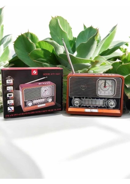 Nostaljik Görünümlü USB Girişli Bluetooth Bağlantılı Radyo - ER001Y-53K4Z3 modelleri