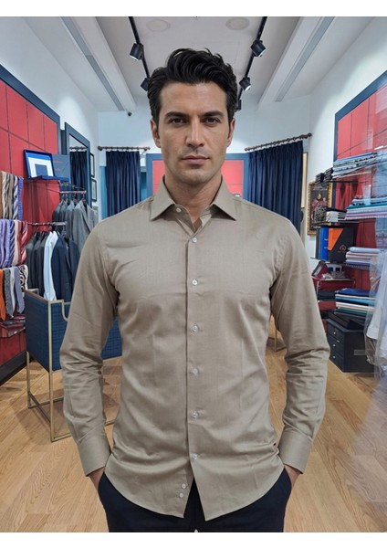 Erkek %100 Pamuk Gömlek