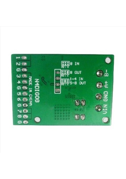 5x 8ch Giriş/çıkış Dijital Anahtar Ttl Lvttl Cmos RS485 Io Kontrol Modülü Modbus Rtu Plc Rölesi Için Kart (Pın Yok) (Yurt Dışından) modelleri