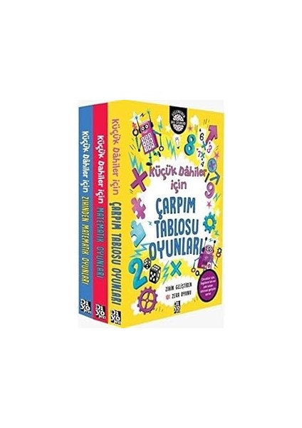 Küçük Dahi̇ler - Matemati̇k Seti̇ (3 Ki̇tap)