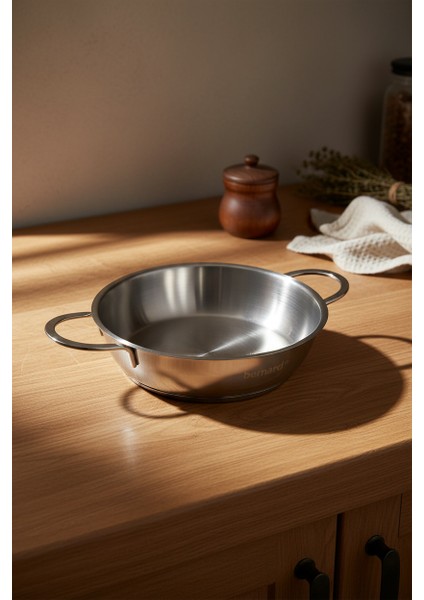 Meyra 6 Parça Çelik Sahan Seti (16-18-20 Cm) modelleri