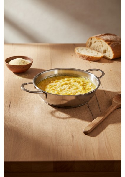 Meyra 6 Parça Çelik Sahan Seti (16-18-20 Cm) fırsatları