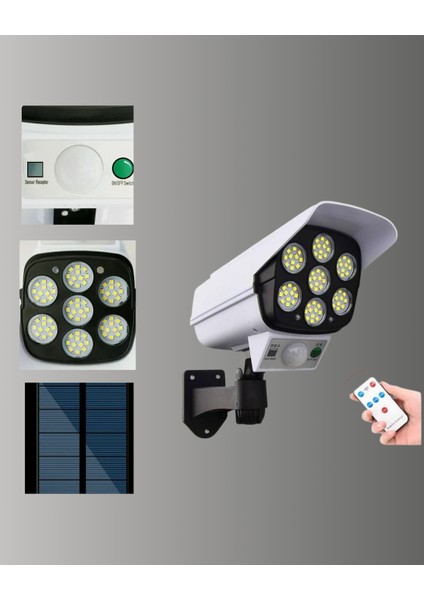 Pvc+Pc Malzemeli 2'si 1 Arada Güvenlik Lambası – Ayarlanabilir Başlık ve Panel - ER001Y-53D4P fiyatları