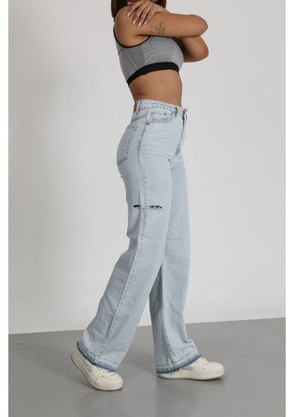 Yırtık Detay Palazzo