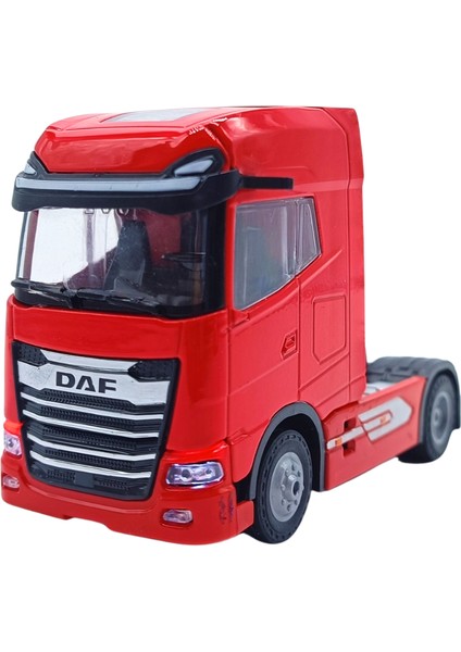 4'lü Sürtmeli Işıklı Metal Diecast Tır Kafası Seti 211298