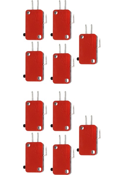 15A 250VAC 4A 250VAC Srew Konnektör Aktüatör Sınırı Mikro Switch 10 Pcs (Yurt Dışından)