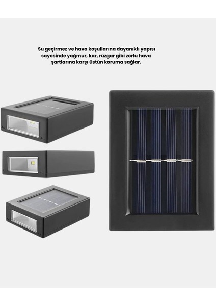 Dayanıklı Solar Aplik Hava Koşullarına Dayanıklı Dış Mekan Işığı - ER001Y-53LC18 fiyatları