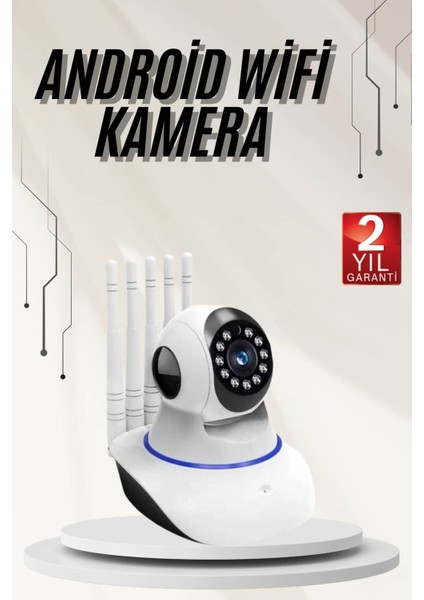 Güvenlik Kamerası Antenli Gece Görüşlü Sensörlü Harekete Duyarlı - ER001Y-53E9P2