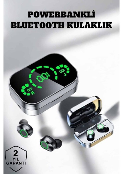 Bluetooth Kulaklık Aktif Gürültü Engelleme ve Uzun Pil Ömrü - ER001Y-53DBG4