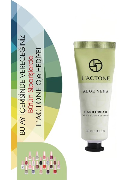 Almond Hand Cream 30 ml / El Kremi - 1 Adet Oje Hediyeli fiyatları