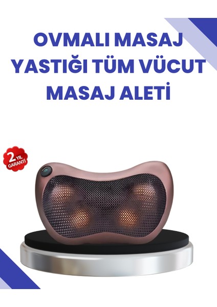 8 Toplu Derin Yoğurma Masaj Yastığı Ev ve Araç Kullanımına Uygun - ER001Y-53K284