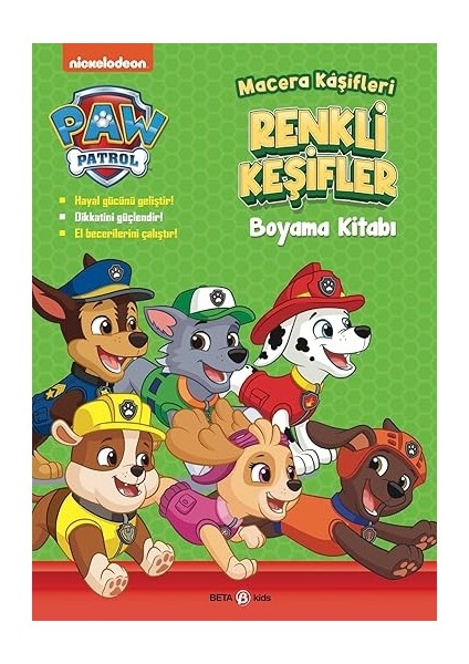 Bedenim Bana Ait + Paw Patrol - Macera Kaşifleri Renkli Keşifler Boyama Kitabı + 2 Kitap Set fiyatları