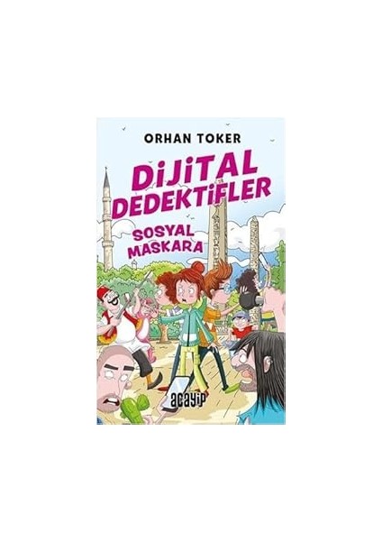 Dijital Dedektifler 3 - Sosyal Maskara + Minecraft - Dağ + Hiçbir Şey Yapmama Günü + 3 Kitap Set