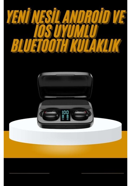 Kablosuz Dijital Göstergeli Çağrı Cevaplayabilen Tws 5.0 Bluetooth Kulaklık - ER001Y-53NJ51 fiyatları