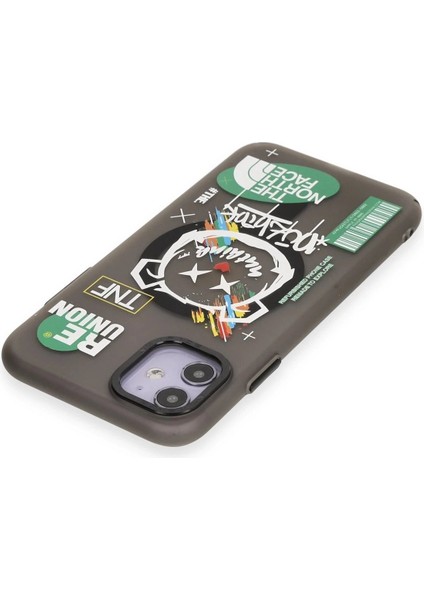 Flm iPhone 12 Kılıf Apollo Magneticsafe Desenli Kapak - Apollo Siyah - 2 modelleri