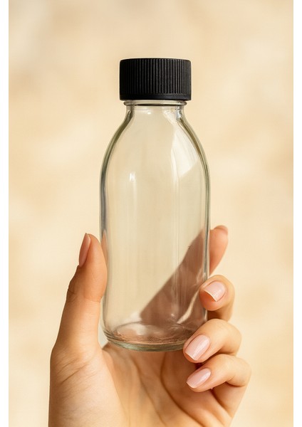 10 Adet 150 ml Kilitli Siyah Kapaklı Şeffaf Detox Shot Şişesi 150 cc Ginger Şat Beyaz Cam Şişe fırsatları