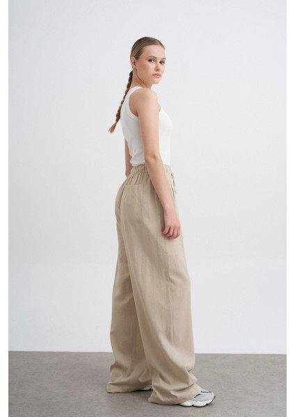 Keten Pantolon Taş fırsatları