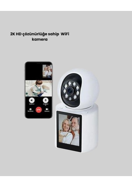 Akıllı Ev Güvenlik Kamerası 2k Ultra Hd Hareket Algılama ve Çağrı Özellikli - ER001Y-53JZ4 modelleri