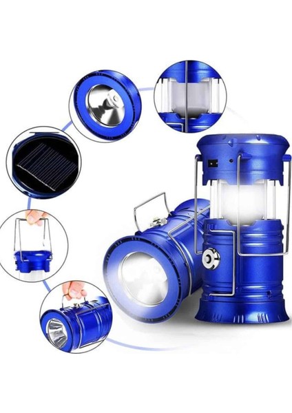 Kamp Lambası El Feneri Askılı Büyük Boy USB Şarjlı Işıldak - ER001Y-53CZ01 indirimleri