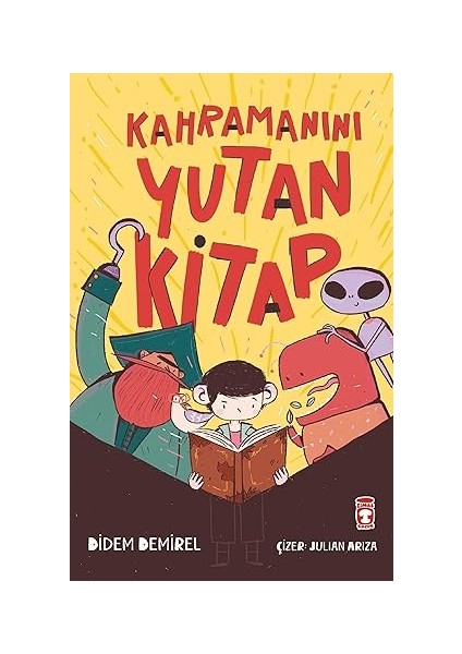 Kahramanını Yutan Kitap + Işte Mert! Güzel Bir Gün - Düşünceli Olmak + Mırıldanan Çocuk + Bay Komik + 5 Kitap Set